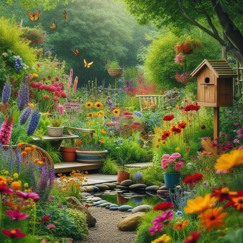 Butterfly-Friendly Garden